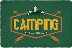 Camping Typeface