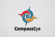 Circle Compass Eye Direction Logo, a Branding & Logo Template by jongcreative (Thumbnail 1 of 4)
