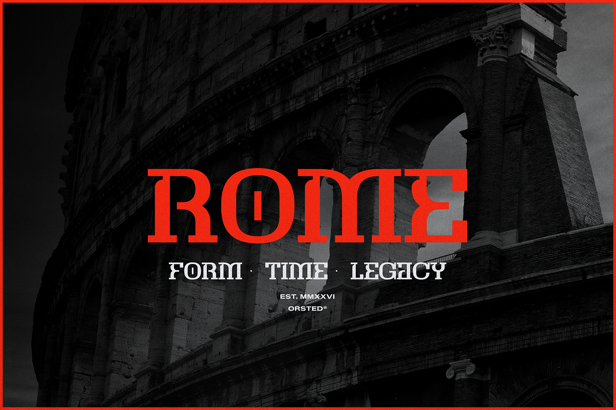 Orsted | Display Sans Serif, a Sans Serif Font by gracetype_studio (Photo 7 of 12)