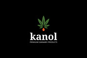 Kanol Cannabis Hemp Marijuana Logo, a Branding & Logo Template by Tovarkovdesign (Thumbnail 5 of 6)