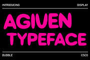 Agiven – Playful Font, a Sans Serif Font by Craft Supply Co. (Thumbnail 1 of 8)