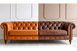 Split-screen leather couch, a Background Photo by Igor Tichonow