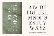 Modern Romance Font, a Serif Font by zeenesia (Thumbnail 16 of 18)