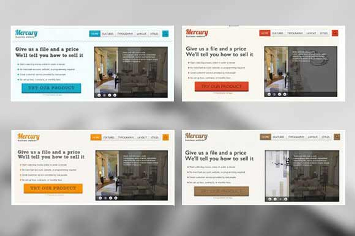 Free Mercury Joomla Template, a Websites & App Template by Digipieces (Photo 2 of 3)