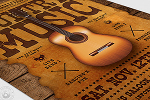 Country Music Flyer Template V1