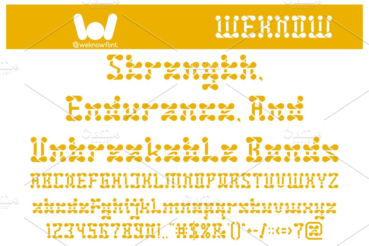 The Right Person font, a Font by weknow (Photo 2 of 8)