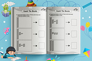 Kindergarten Math Activity Worksheet, a Print Template by Book2bees (Thumbnail 21 of 23)