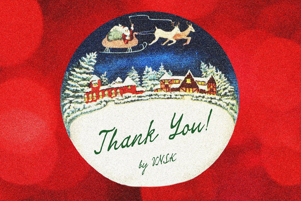 Heirloom: Christmas Collage Pack, an Object Graphic by Anastasiia VNSK (Photo 14 of 14)