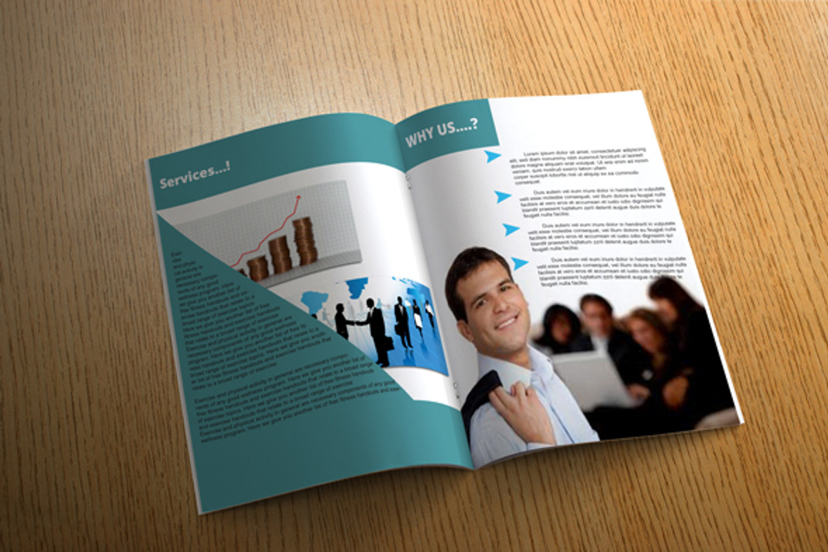 Multipurpose Brochure Template, a Magazine Template by shujaktk (Photo 4 of 5)