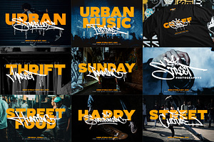 Graffiti Font Bundle - SALE! 90% OFF