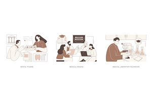 Associate in Medicine isolated, an Education Illustration by Visual Generation