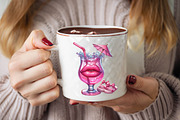 Watercolor Summer Bow Sublimation Cl, an Illustration by SVGArt (Thumbnail 8 of 8)