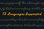 Sophima, a Script Font by insigne (Thumbnail 2 of 3)