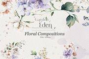 Watercolor Flower Blooms, a Decorative Illustration by Damian Roh (Thumbnail 6 of 15)