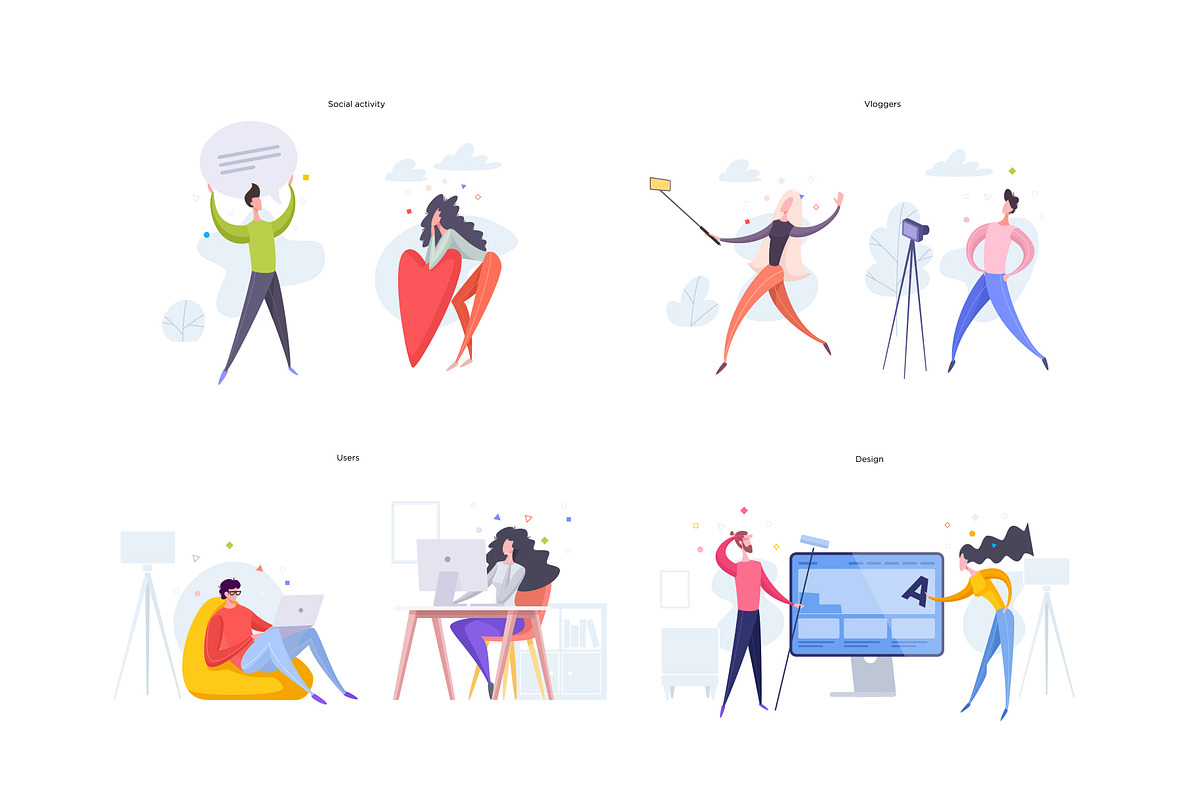 Startup illustrations, an Illustration by kavoon (Photo 7 of 9)