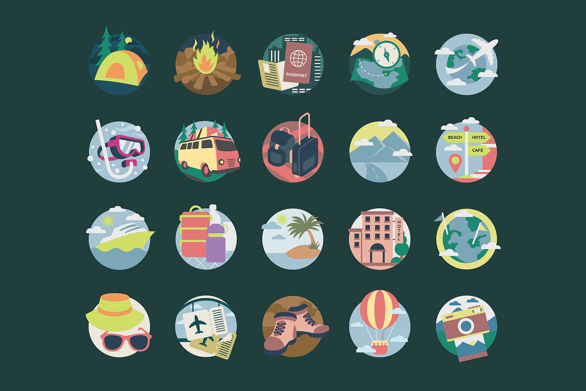Outdoor Travel Graphic, an Illustration by Skilline Supply Co. (Photo 2 of 10)