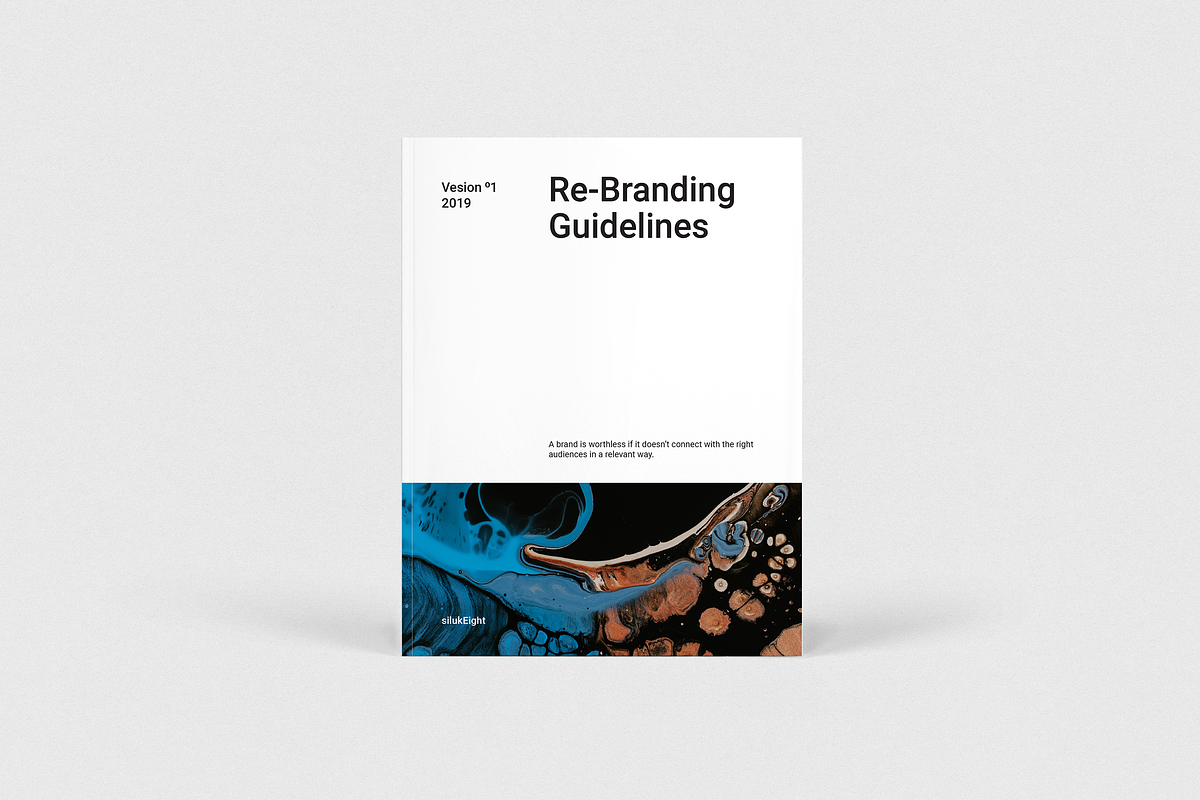 Re-Branding Guidelines, a Brochure Template by silukEight (Photo 1 of 20)
