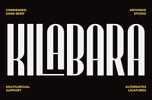 Kilabara Condensed Sans Serif