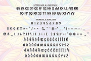 Rainbow Mandala | Script Font, a Script Font by Scratchones (Thumbnail 7 of 8)