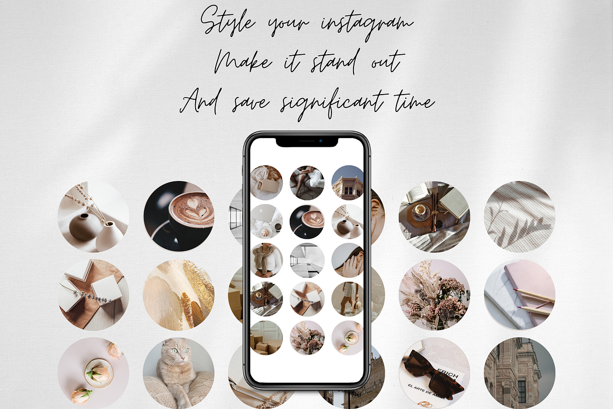 Nude Instagram Highlight Icons, an Icon by IRISEA DESIGNS (Photo 2 of 4)