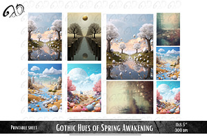 Gothic Hues Of Spring Awakening