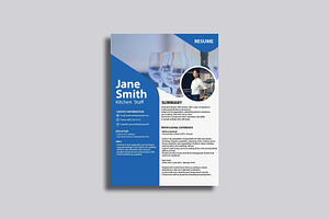 Resume CV Kitchen_37, a Resume Template by dulchaer29