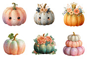Cute Girly Pumpkin Png, an Illustration by SinaCreation (Thumbnail 2 of 7)