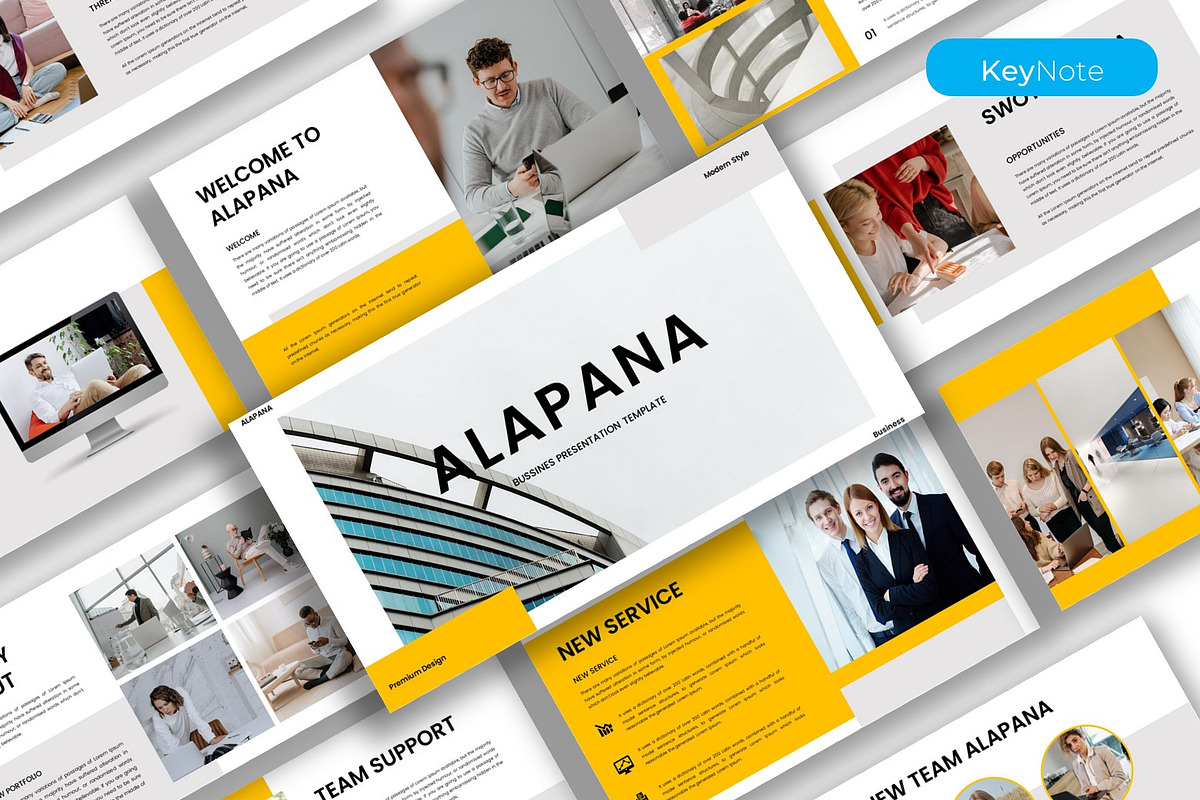 Minimal Corporate Keynote, a Presentation Template by kreatifreya (Photo 1 of 5)