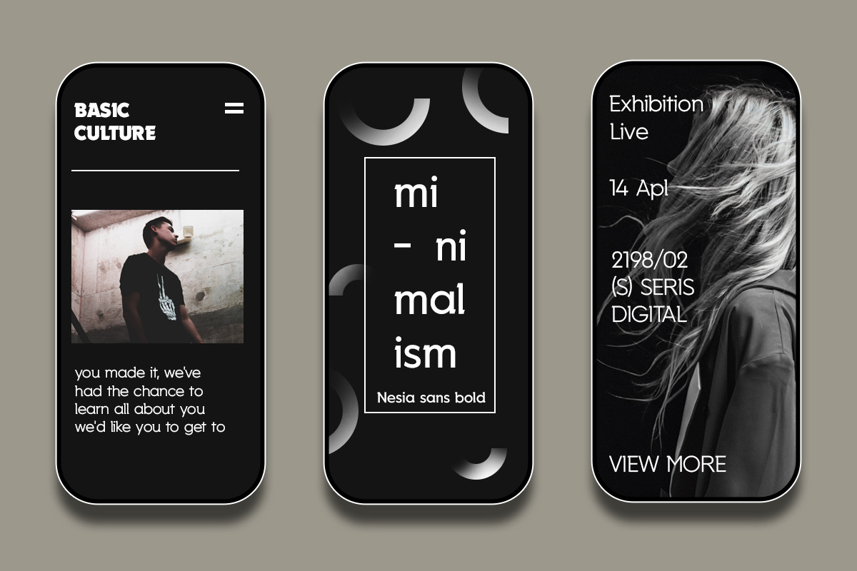Nesia Sans Font, a Slab Serif Font by Ryan Rivaldo Vierra (Photo 7 of 11)