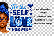 It's The Self Love For Me PNG, a Background Graphic by Clipart Bloom (Thumbnail 3 of 3)