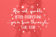 Mythical Christmas Font, a Script Font by Allouse Studio (Thumbnail 6 of 12)