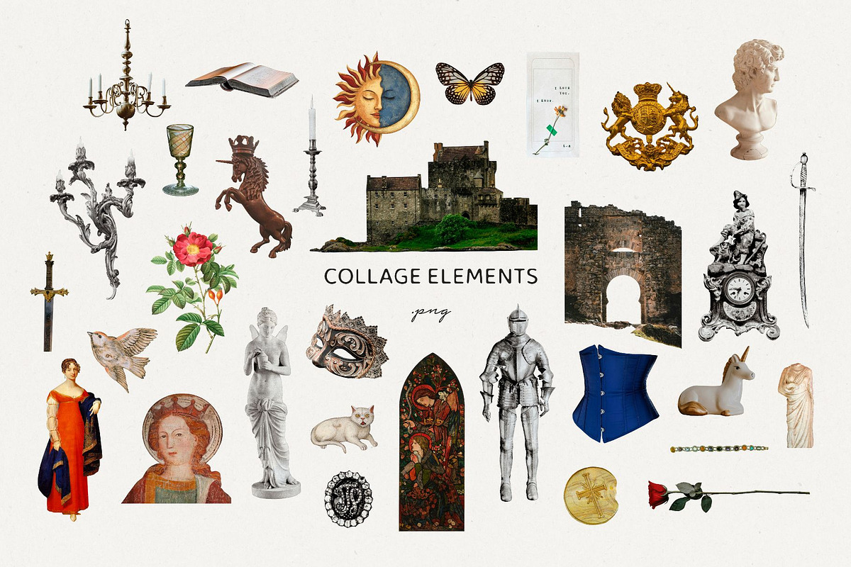 Castlecore collage creator & vectors, an Object Graphic by vanloveart (Photo 3 of 6)