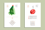 Happy New Year creative design, a Decorative Illustration by Lera Efremova (Thumbnail 2 of 3)
