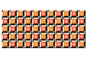 Geometric Tile Pattern, a Pattern Graphic by Creative Backgrounds