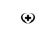 Minimalist Love Medical Logo, a Branding & Logo Template by Luxury Logos (Thumbnail 3 of 4)