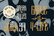 Underwest – Urban Display Font, a Sans Serif Font by K gold studio (Thumbnail 6 of 6)
