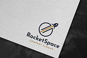 Rocket Startup Logo Template, a Branding & Logo Template by Pentaclay (Thumbnail 3 of 4)