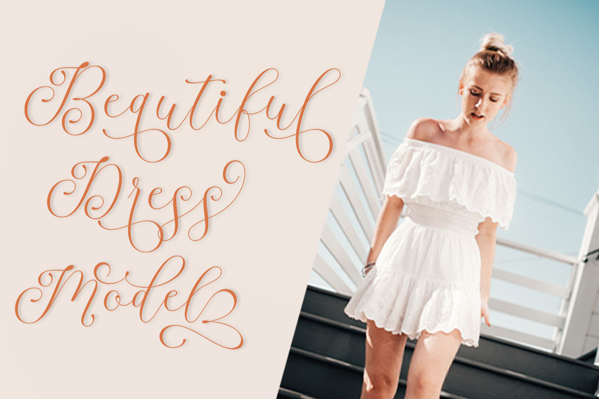 Magmola, a Script Font by Ws Studio (Photo 4 of 5)