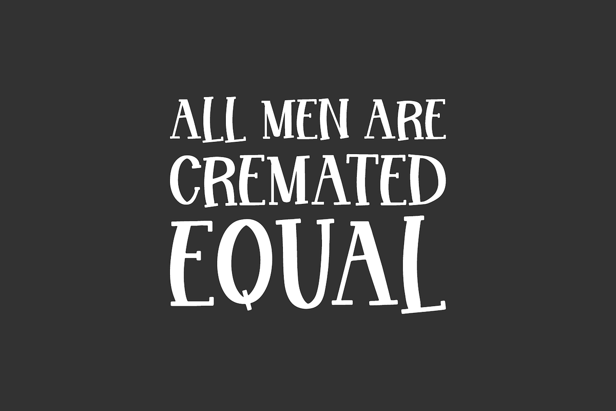 Spooky Babe Serif Font - Ghost Font, a Serif Font by Beck McCormick (Photo 4 of 10)
