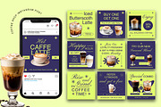 Coffee Shop Instagram  Post, a Social Media Template by Jiwstudio (Thumbnail 4 of 4)