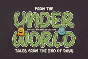 Spooky Zombie - Halloween Font, a Handwritten Font by Dharmas Foundry (Thumbnail 8 of 13)