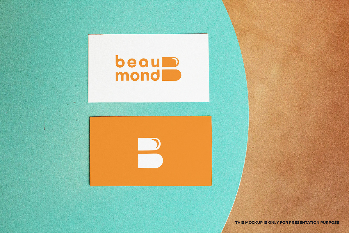Crescent moon B logo, a Branding & Logo Template by MuzaInspires (Photo 2 of 5)