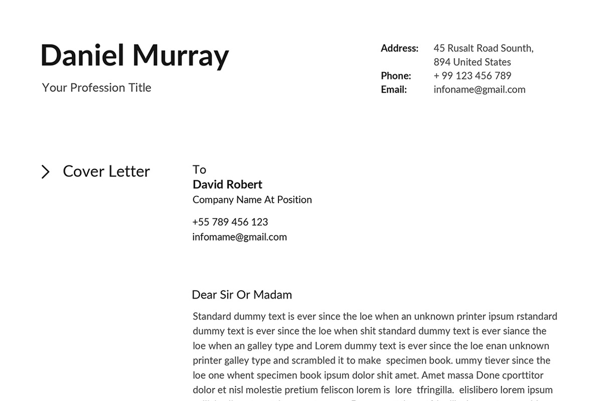 Resume/CV, a Resume Template by Creatune (Photo 7 of 7)
