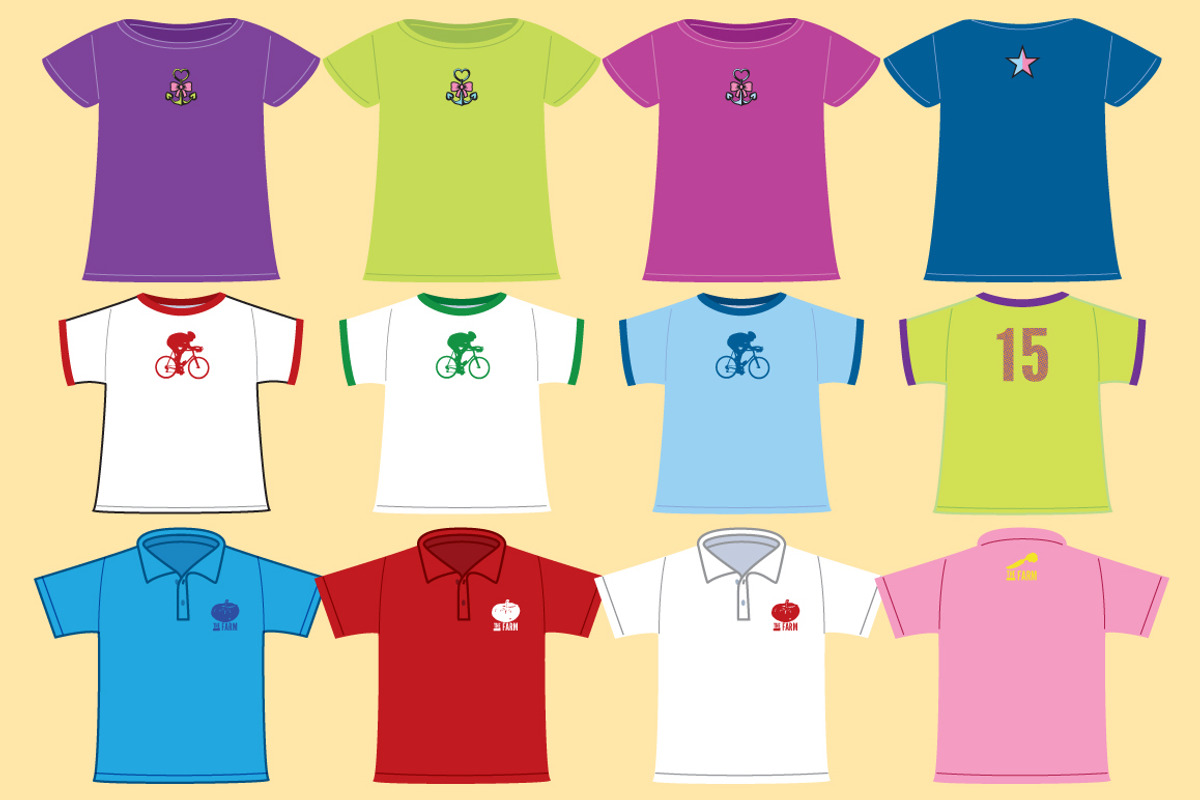 Vector Shirt Templates, a Print Template by edfredned (Photo 5 of 5)