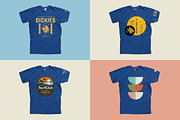 Blue T-shirt Mockup, a Shirt Mockup by Komet & Flicker (Thumbnail 3 of 7)