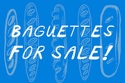 French Baguette Aesthetic Font, a Handwritten Font by Eryn Rose Design (Thumbnail 4 of 7)