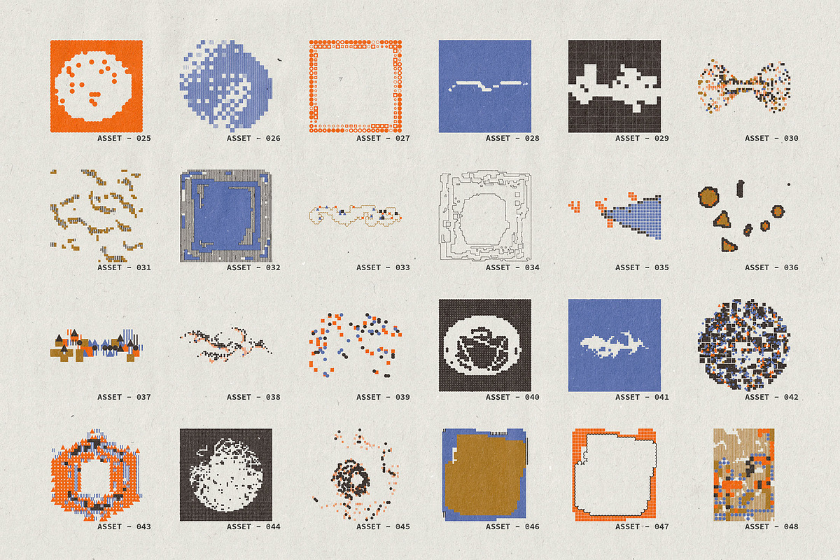 Disorder Stable Graphic, a Pattern Graphic by Vanzyst (Photo 7 of 11)