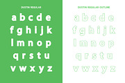 Dustin Sans Font Family, a Sans Serif Font by Salt & Pepper Designs (Thumbnail 9 of 13)