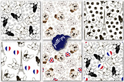 Dogs. Best friends., a Pattern Graphic by maritime_m (Thumbnail 2 of 9)