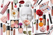 Make Up Fashion Collage Kit, an Object Graphic by Kaleriia (Thumbnail 2 of 8)